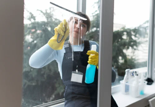 Nettoyage de vitres intérieures et extérieures à la Rochelle